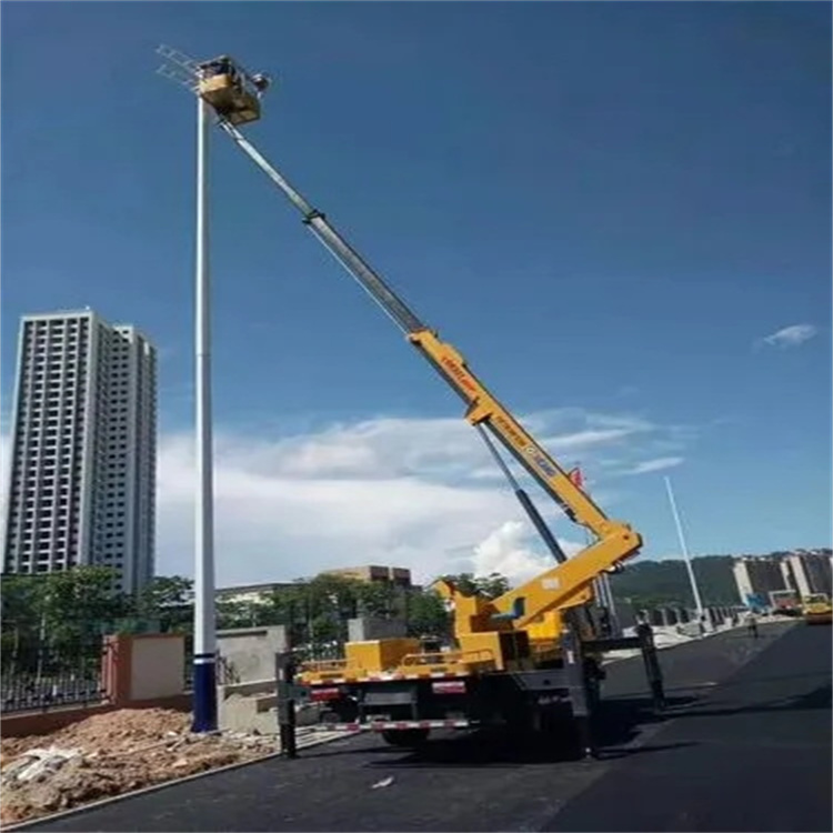 北大镇维修路灯的曲臂升降车出租